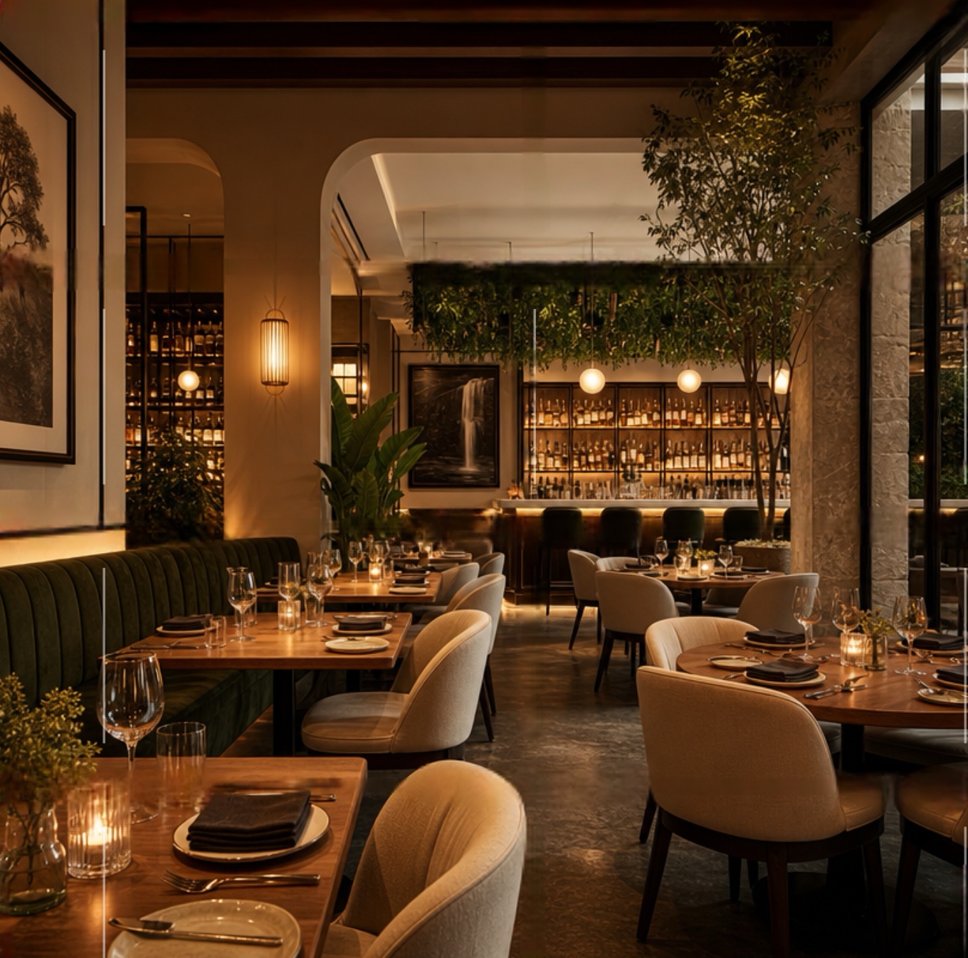 Restaurant interior